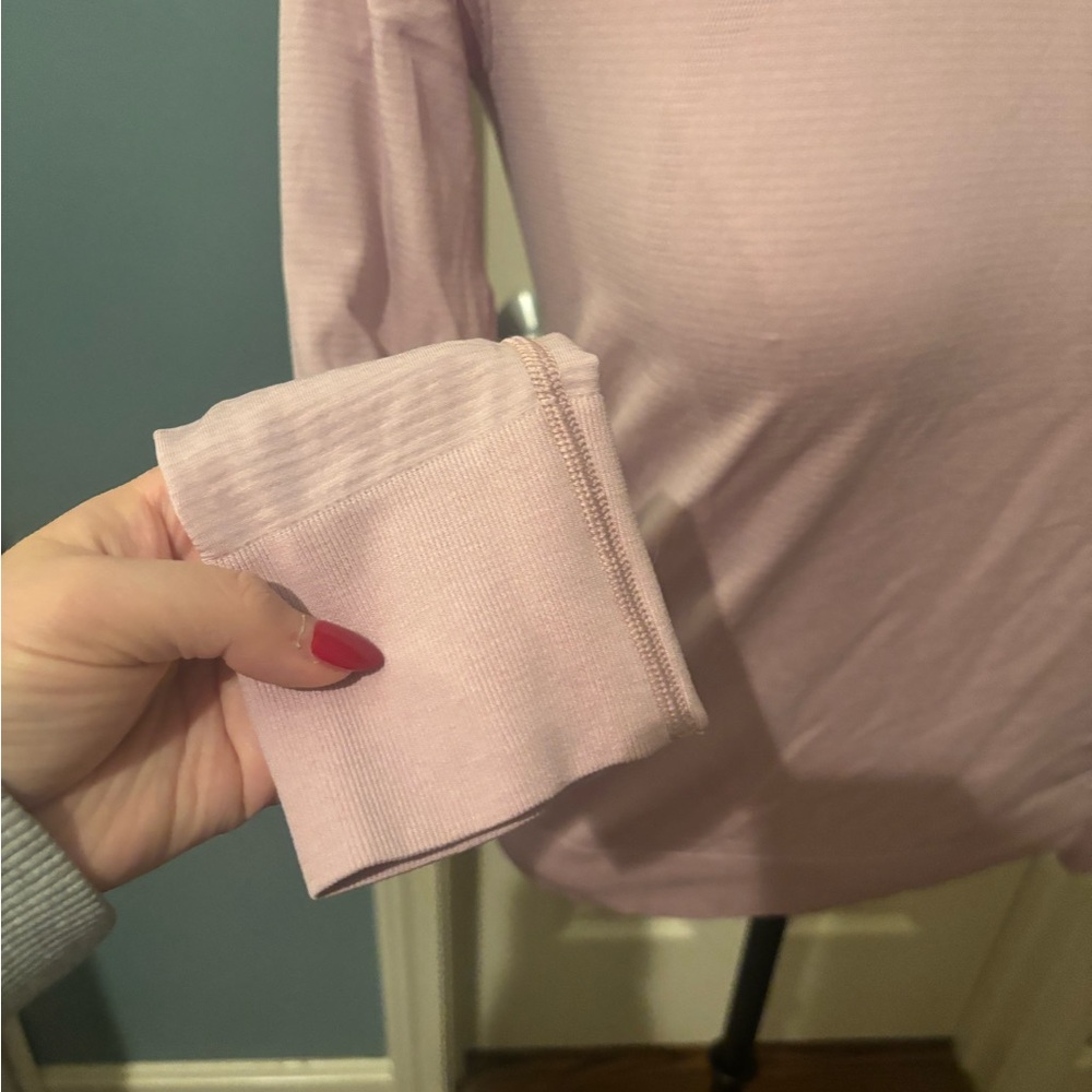 Lululemon Long Sleeve Pink Top - Picture 3 of 6